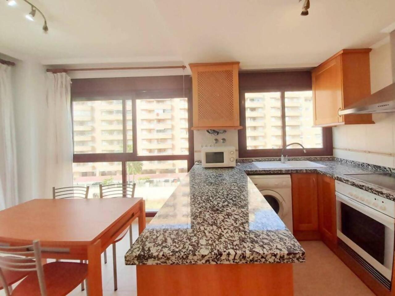 Apartamento Ayf Espectacular Terraza En 1ª Linea De Playa Oropesa del Mar Exterior foto