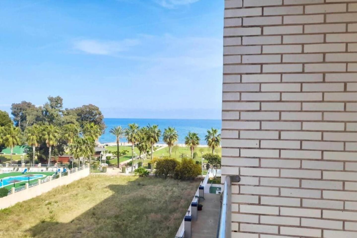 Apartamento Ayf Espectacular Terraza En 1ª Linea De Playa Oropesa del Mar Exterior foto
